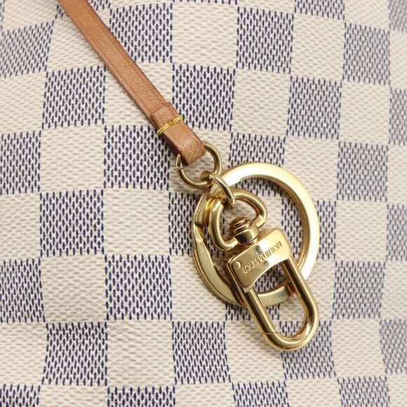 LOUIS VUITTON Damier Azur Delightful PM Shoulder Bag N41447 LV Auth 82538 - Picture 10 of 16